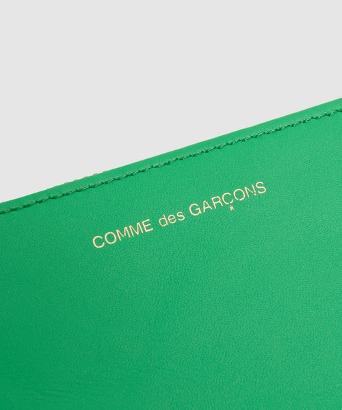 Comme Des Garcons Wallet SA8100GREEN 関税送料込 コムデギャルソン クラシックカラー・ポーチ型財布（SA8100