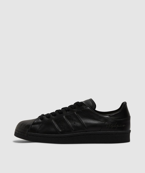 Shop Y-3 Superstar Sneaker In Black/black/black