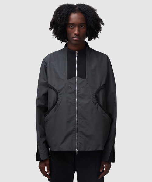 _j.l-a.l Pasve Jacket In Black / Grey