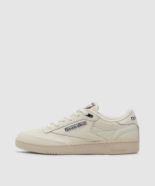 Shop Reebok Club C 85 Vintage Sneaker In Chalk/cblack/papwht