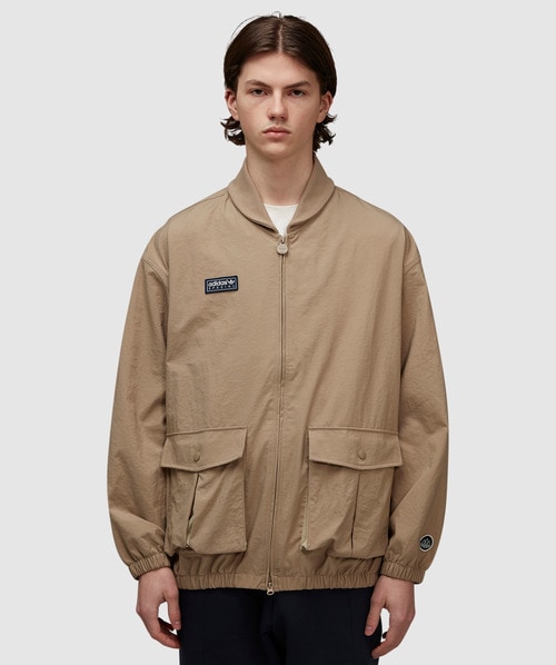 Adidas Originals By Spezial Trentham Jacket In Blanchcar