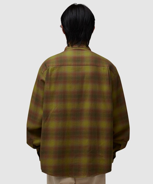 韓国発!【LITNEEDS】AR Warner Check Shirt Designer fashion, Seoul-fully created | W Concept