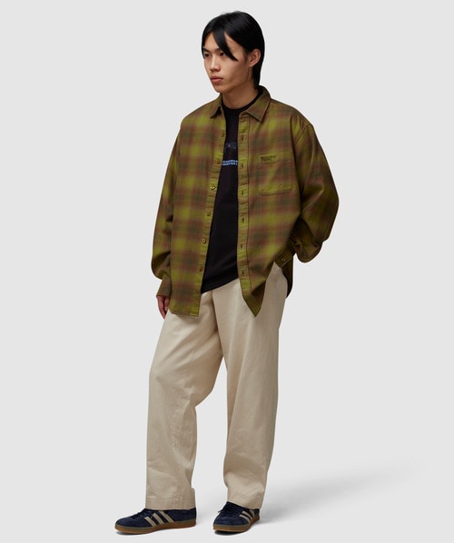 韓国発!【LITNEEDS】AR Warner Check Shirt Designer fashion, Seoul-fully created | W Concept