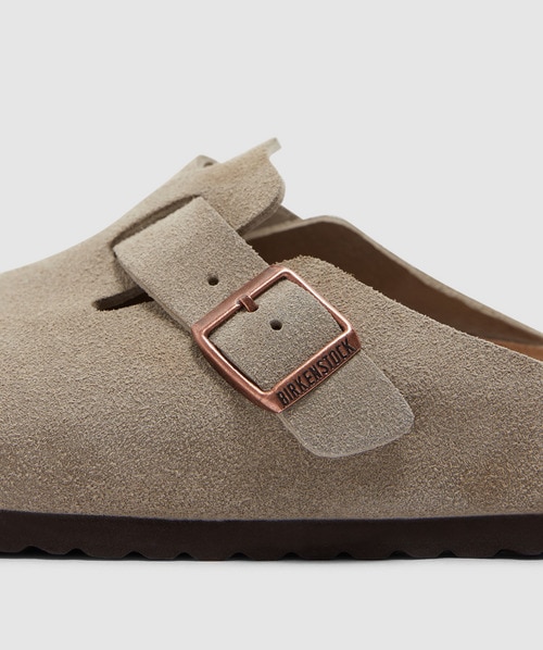 BIRKENSTOCK Boston Taupe サイズ40（26㎝） Birkenstock Boston Soft Footbed / Taupe – size? Canada