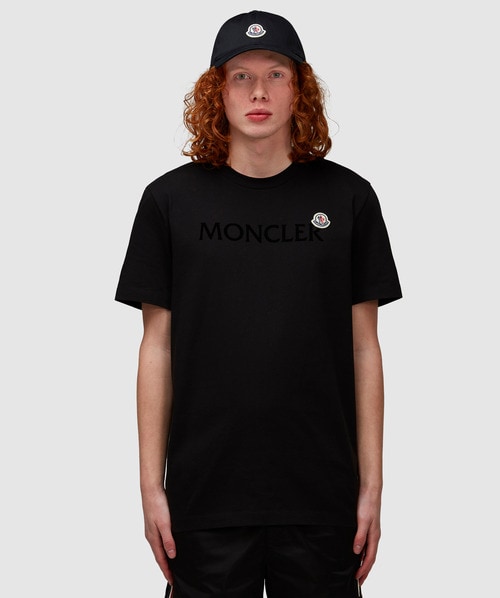 Moncler Logo T-shirt In Black