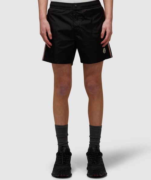 Moncler Swim Short In Black