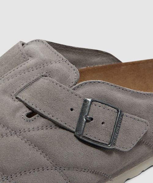 Birkenstock Quilted boston sandal | CLEARLY AQUA | SEVENSTORE