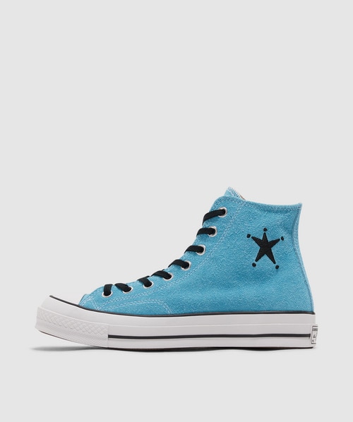 Converse X Stussy Chuck 70 "blue" Sneakers In Sky Blue