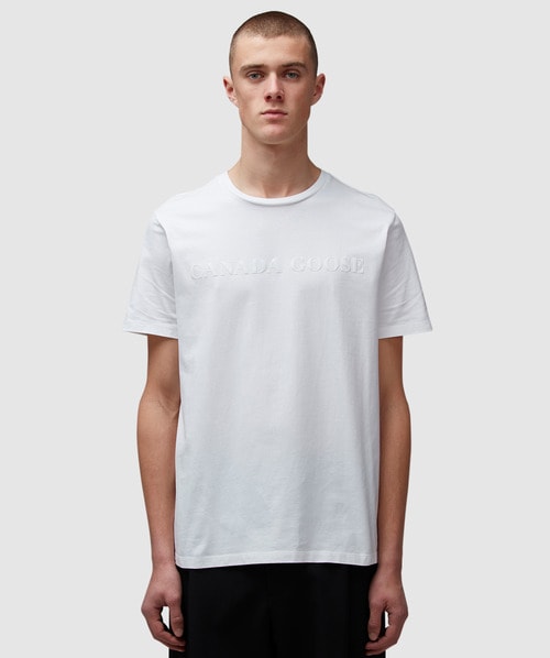 Shop Canada Goose Emersen T-shirt In White