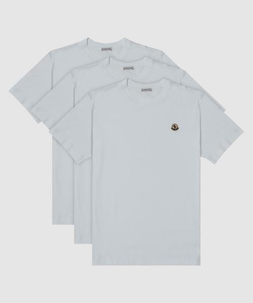 MONCLER ホワイト Tシャツ MONCLER ホワイト Tシャツ