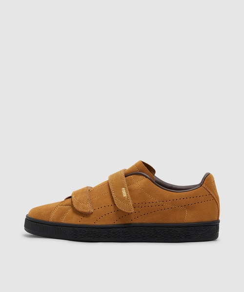 Shop Puma X Noah Suede V Sneaker In Tan