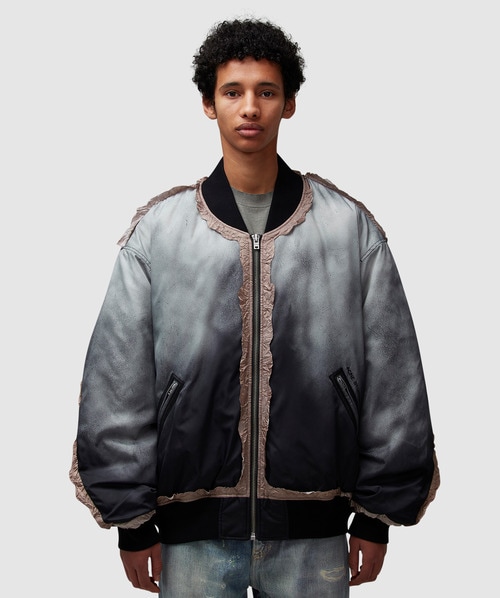 Acne Studios Bomber jacket | FADED BLACK | SEVENSTORE