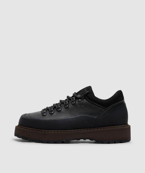 Diemme Cornaro gomma boot | BLACK FULLGRAIN | SEVENSTORE