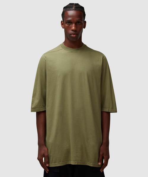 Tシャツ・カットソー RICK OWENS Organic cotton t-shirt Verde Rick Owens Gethsemane Level T T-shirt Rick Owens