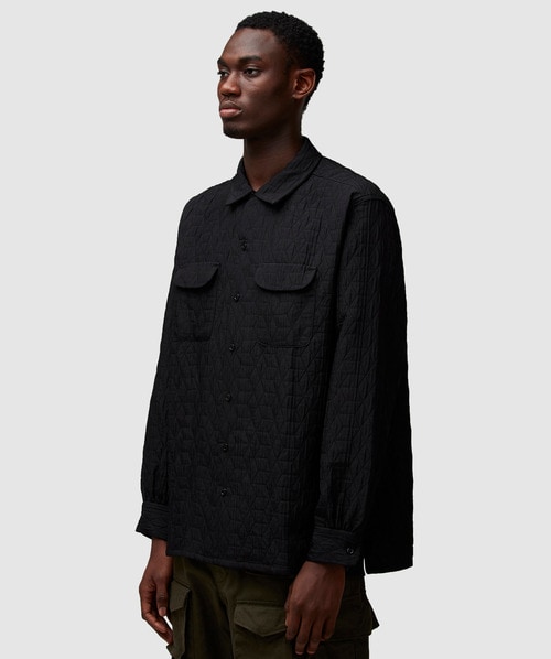 Engineered Garments BUSH SHIRT ポリエステル ENGINEERED GARMENTS (エンジニアードガーメンツ) S/S Bush