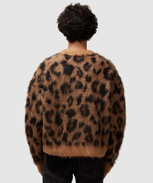 【KOOLOSET】Leopard Net Knit Leopard Net Knit (3color) - kooloset