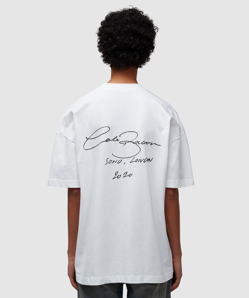 Cole Buxton Signature T-shirt In White