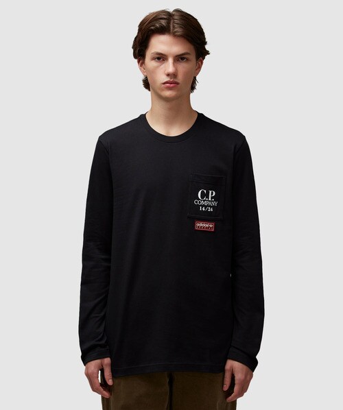 adidas CP SPZL POCKET LONG SLEEVE TOP BLACK （アディダス CP