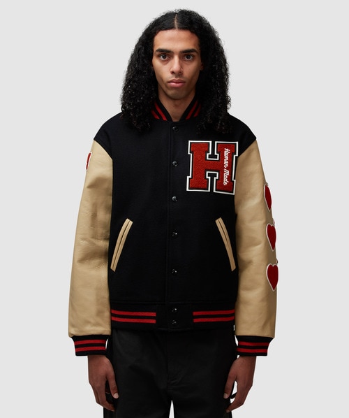 HUMAN MADE Tiger Varsity Jacket 黒 /M Human Made Green Varsity Jacket | Tiger Hot Dog Jacket - HJacket