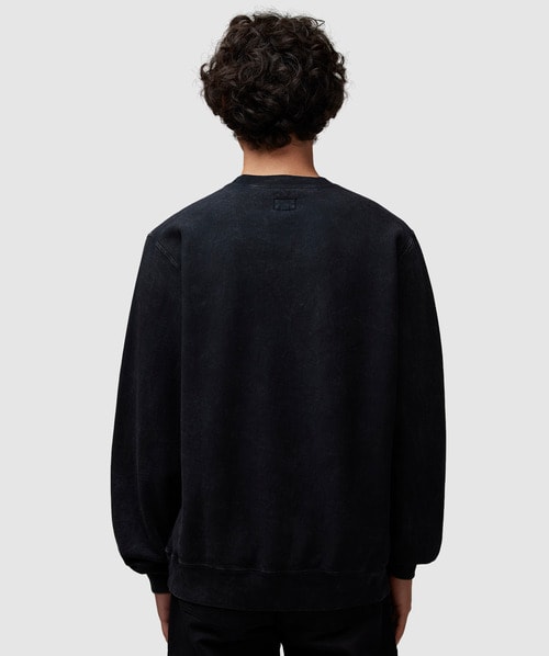 marno Noah sweat pullover ブラック MWF1047 - 10 oz. Mid-weight Poly Cotton Fleece Wide Crewneck