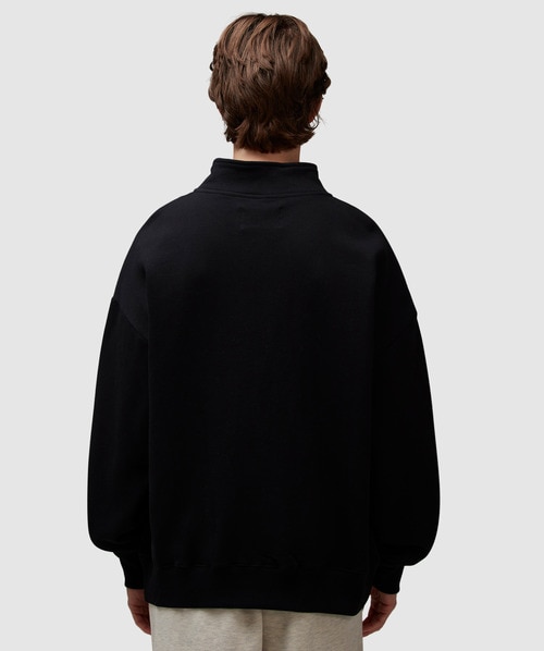 AWAKE NY スウェットシャツ Script Quarter Zip○関送無料○ NEWYORKARCHLOGOQUARTERZIPSWEAT