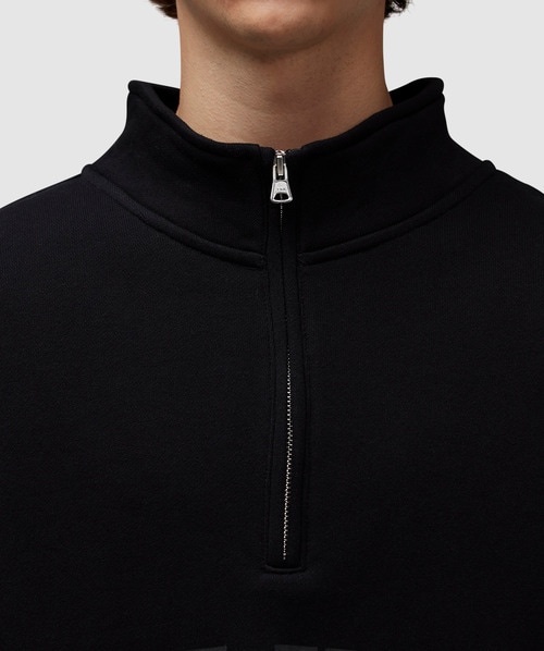 Awake NY Script quarter zip | BLACK | SEVENSTORE