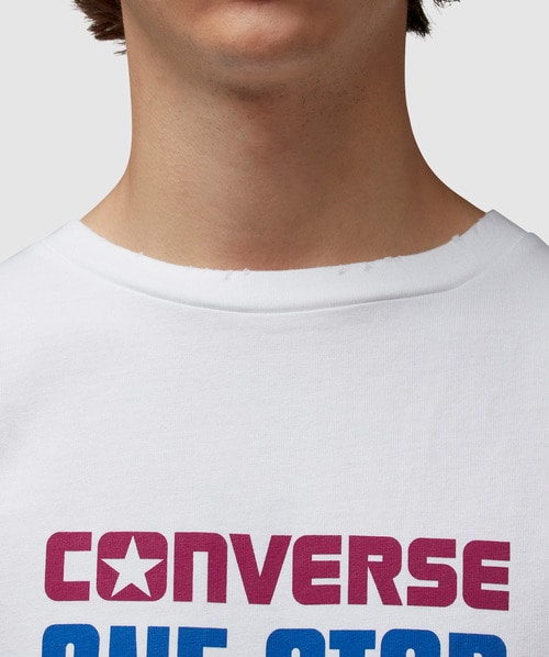 Converse x thisisneverthat® tシャツ M Converse X thisisneverthat Retro t-shirt | LIGHT RETRO GREY