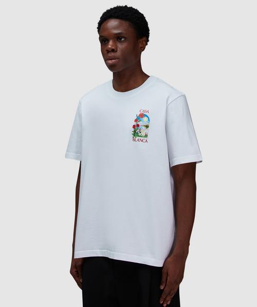Casablanca Tシャツ Casablanca Printed T-shirt | Black | FARFETCH