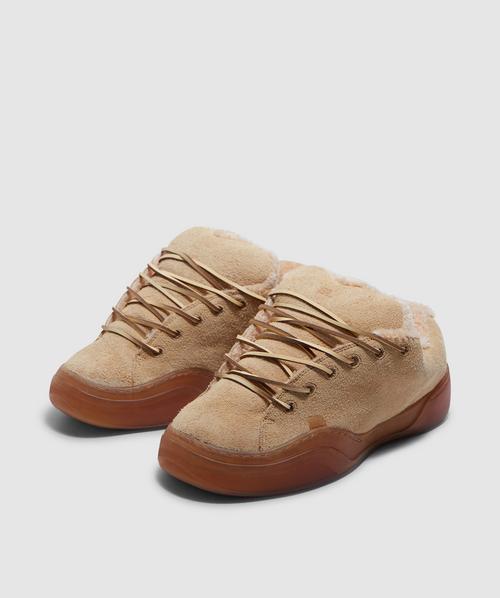 ERL Suede vamp skate sneaker | SAND | SEVENSTORE