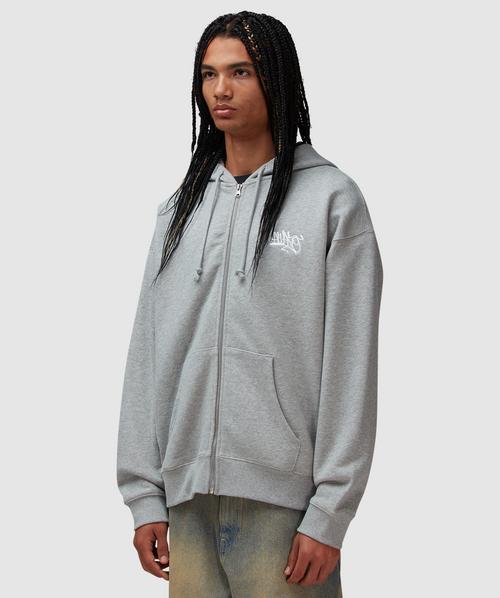 Awake NY All city zip up hoodie | HEATHER GREY | SEVENSTORE