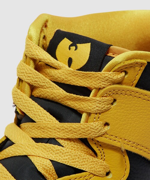 Nike X Wu-Tang dunk high retro premium sneaker BLACK/POLLEN