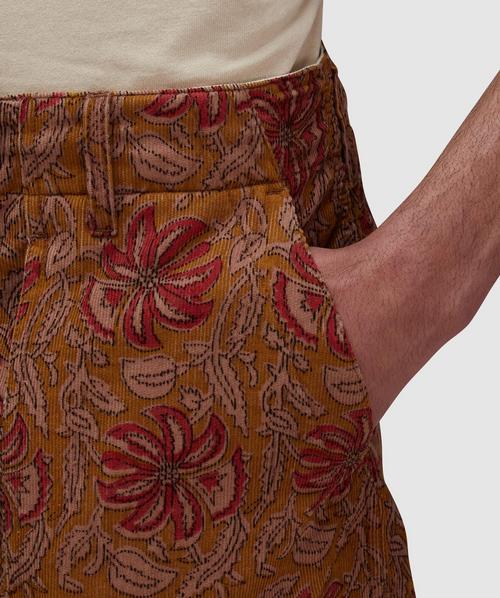 Engineered Garments Fatigue short | KHAKI FLORAL PRINTED