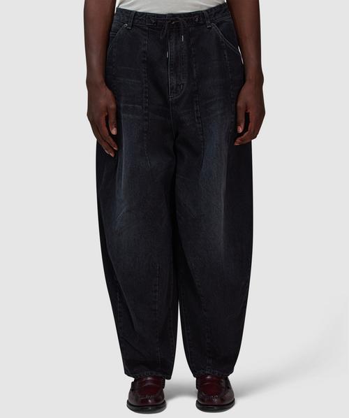 k*h様 needles h.d. pant fatigue Needles H.D. Fatigue Cotton Pant Black – LESS 17