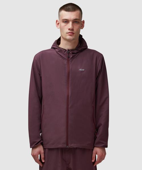 NANGA DotAir® comfy zip parka jacket | PLUM | SEVENSTORE