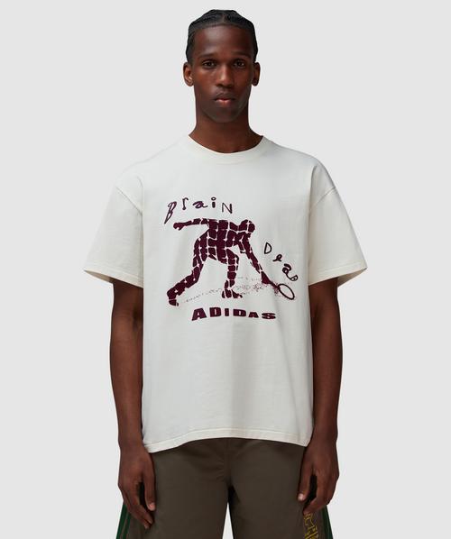 adidas X Brain Dead tennis t-shirt