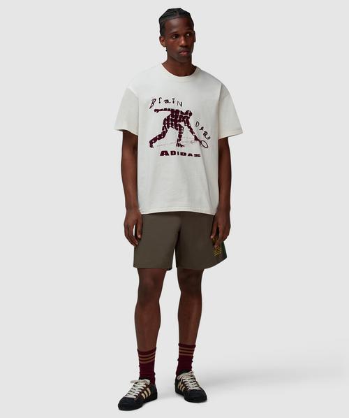 国内発送 Adidas × Brain Dead コラボTシャツ Wonder White adidas BRAIN DEAD TEE ワンダーホワイト（アディダス ブレイン