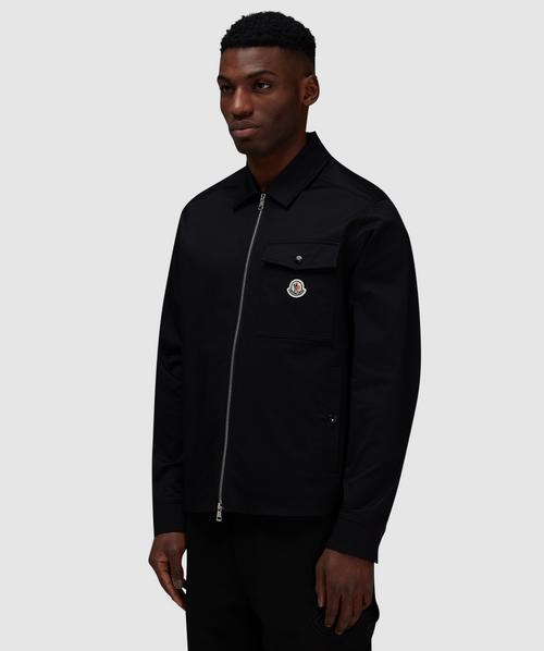 MONCLER ブラウン オーバーオール Moncler Canvas zipped overshirt | BROWN | SEVENSTORE