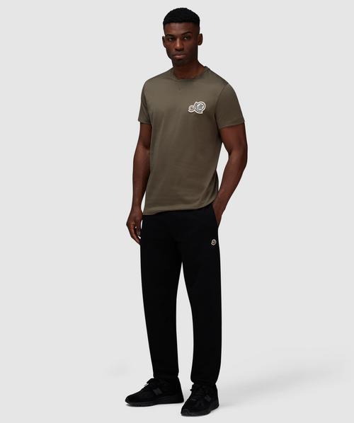 Moncler Double badge t-shirt | OLIVE | SEVENSTORE