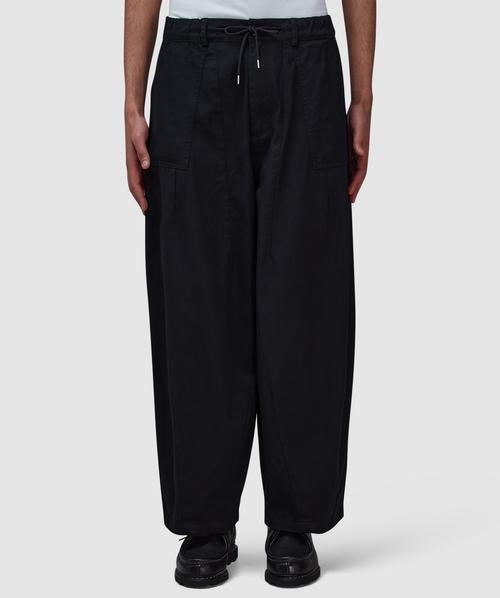 Heron Preston HP flynylon track pant | BLACK WHITE | SEVENSTORE