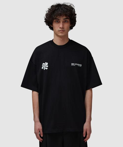 魅力の Miyuki MKI Zoku SEVENSTORE | BLACK | t-shirt Abstract ゲームキャラクター