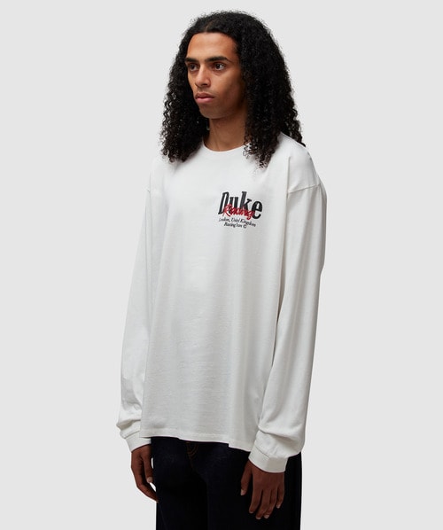 Deuce Athletic Long Sleeve Shirt | White – Deuce Brand