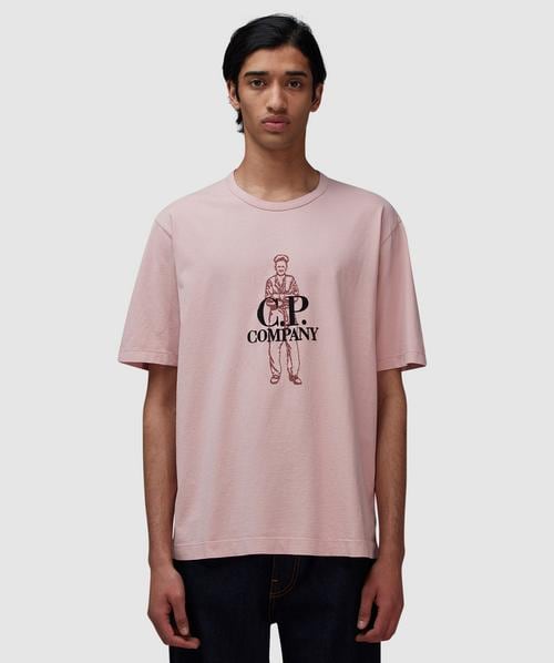 【C.P. Company】Tシャツジャージグラフィックロゴ 楽天市場】シーピーカンパニー C.P.COMPANY メンズ カットソー T