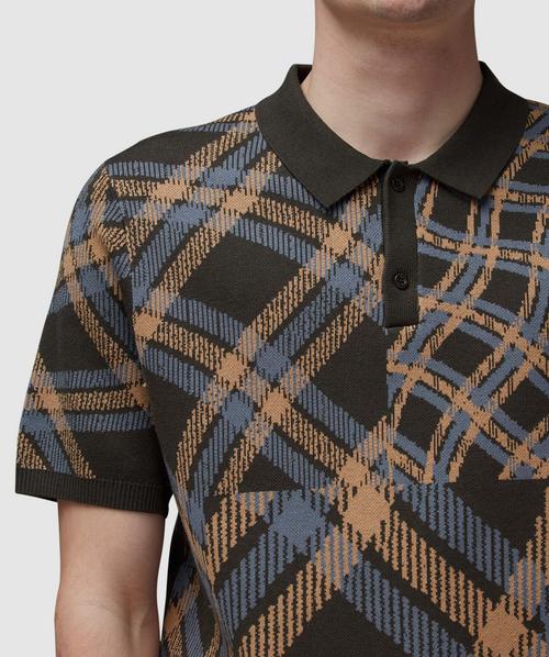Dime Antique polo shirt | BROWN MULTI | SEVENSTORE