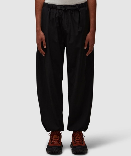 Mellow Clo Everyday stretch nylon pant | BLACK | SEVENSTORE