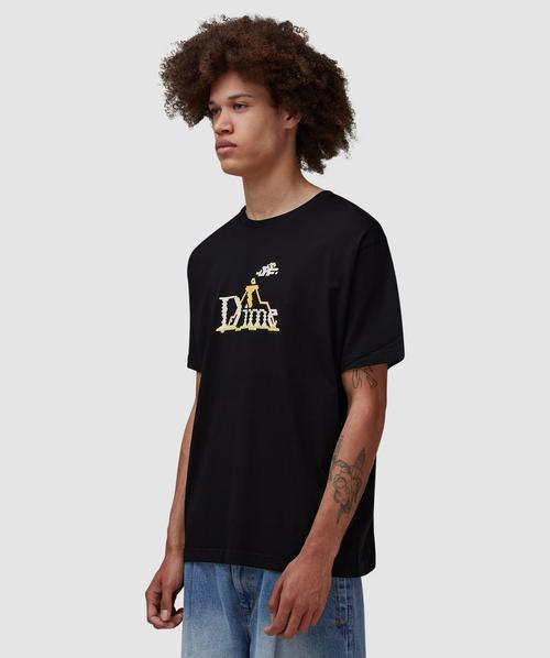 Dime ブラック Tシャツ Dime Classic lightbright t-shirt | BLACK | SEVENSTORE