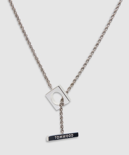 Tom Wood Square rope chain necklace | SILVER | SEVENSTORE Tom Wood Square rope chain necklace | SILVER | SEVENSTORE
