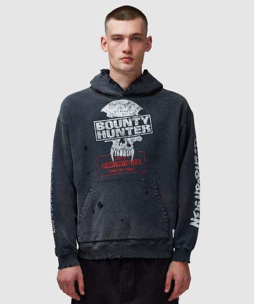 Neighborhood X Bounty Hunter Savage sweat hoodie | BLACK | SEVENSTORE