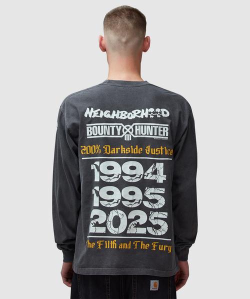 Neighborhood X Bounty Hunter long sleeve t-shirt | BLACK