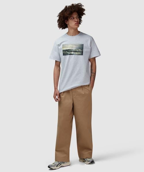 Noah Single pleat baggy pant | BEIGE | SEVENSTORE