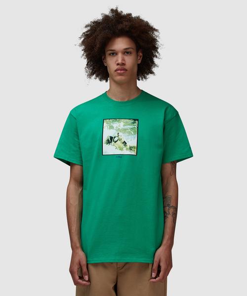【NOAH】 LE DELUGE TEE ★ NAVY & GREEN Noah - Le Déluge T-Shirt in Navy – Stoy